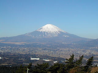 足柄峠からの富士山～唯一残っていた写真でした