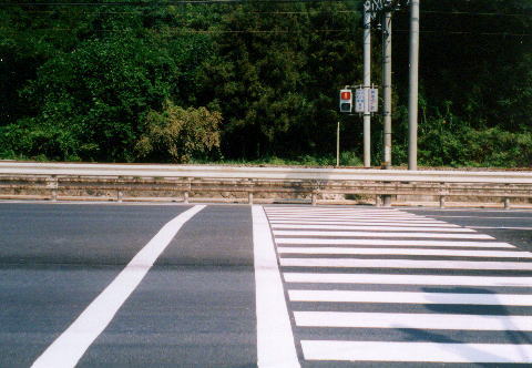 行き止まりの横断歩道？